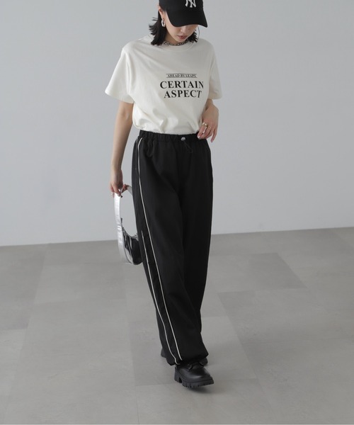 FREE'S MART（フリーズマート）の「◆ロゴプリントTシャツ（Tシャツ/カットソー・レディース・ホワイト/ベージュ・FREE）」の3枚目の写真