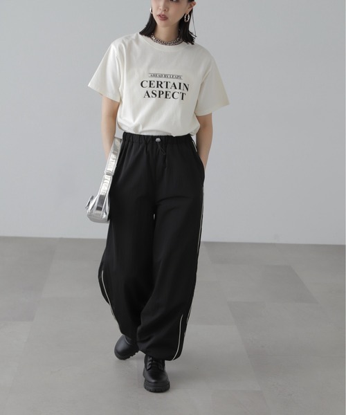 FREE'S MART（フリーズマート）の「◆ロゴプリントTシャツ（Tシャツ/カットソー・レディース・ホワイト/ベージュ・FREE）」の10枚目の写真