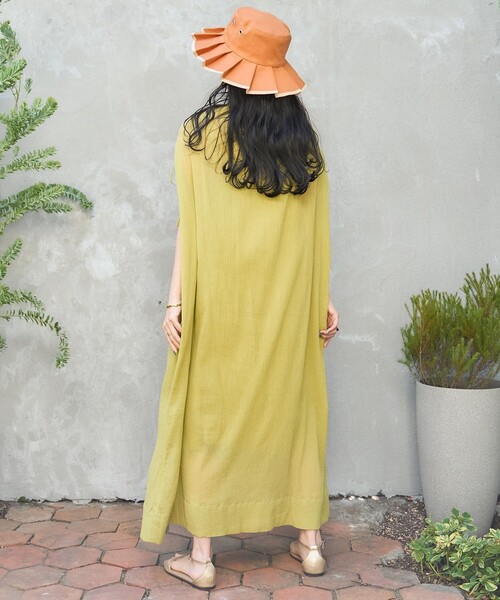 FREAK'S STORE（フリークスストア）の「Casselini/キャセリーニ プリーツハット（ハット・レディース・ホワイト/ブラウン/ブラック・ONE SIZE）」の10枚目の写真