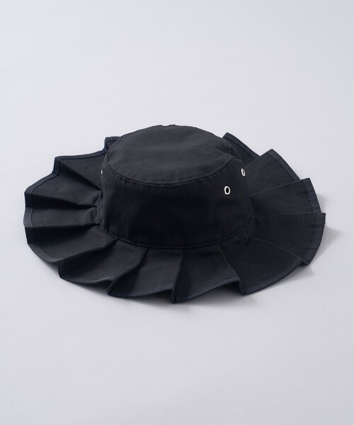 FREAK'S STORE（フリークスストア）の「Casselini/キャセリーニ プリーツハット（ハット・レディース・ホワイト/ブラウン/ブラック・ONE SIZE）」の19枚目の写真