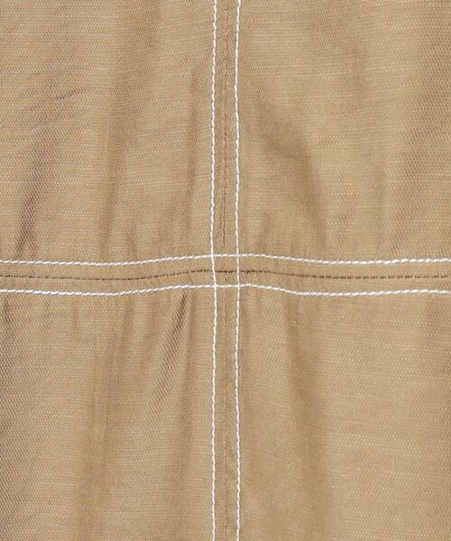 DRESKIP（ドレスキップ）の「◆配色ステッチ バルーン袖マキシワンピース（ワンピース・レディース・ブラック/こしょう色系/ブルー・02/03/04）」の12枚目の写真