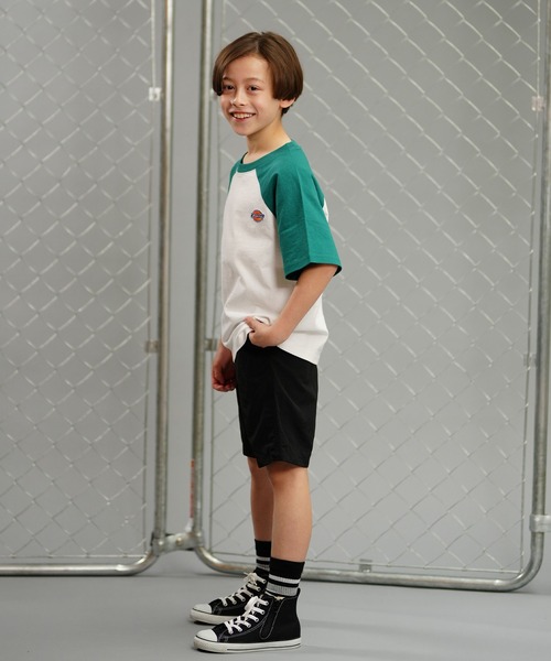 Dickies（ディッキーズ）の「Dickies/ディッキーズ キッズ ナイロンイージーショーツ 80572700（その他パンツ・キッズ・ブラック/グリーン/ベージュ・150cm/140cm/130cm/160cm）」の5枚目の写真