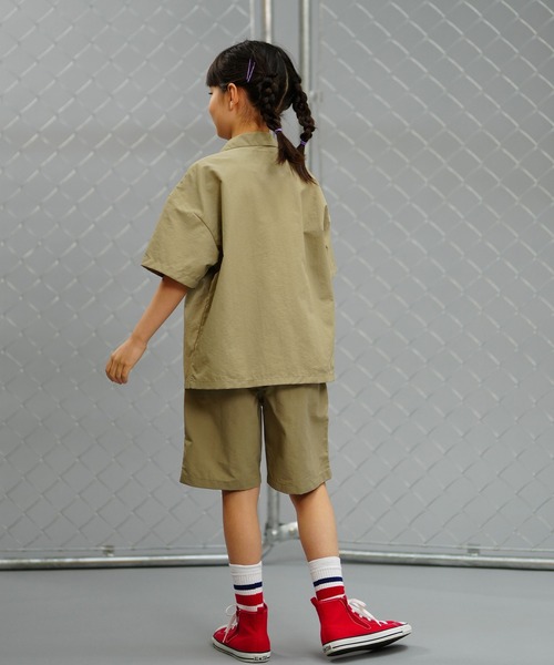 Dickies（ディッキーズ）の「Dickies/ディッキーズ キッズ ナイロンイージーショーツ 80572700（その他パンツ・キッズ・ブラック/グリーン/ベージュ・150cm/140cm/130cm/160cm）」の13枚目の写真