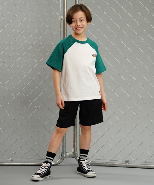 Dickies（ディッキーズ）の「Dickies/ディッキーズ キッズ ナイロンイージーショーツ 80572700（その他パンツ・キッズ・ブラック/グリーン/ベージュ・150cm/140cm/130cm/160cm）」の4枚目の写真