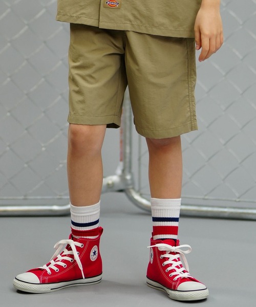 Dickies（ディッキーズ）の「Dickies/ディッキーズ キッズ ナイロンイージーショーツ 80572700（その他パンツ・キッズ・ブラック/グリーン/ベージュ・150cm/140cm/130cm/160cm）」の14枚目の写真