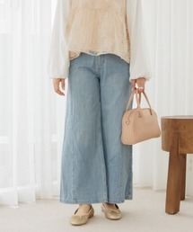 flower | スイッチングバギーパンツ(デニムパンツ)