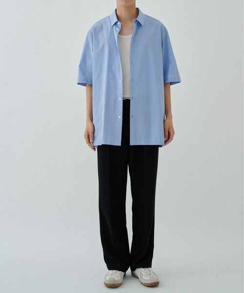 ATON（エイトン）の「【ATON/エイトン】SHRINK BROAD OVERSIZED