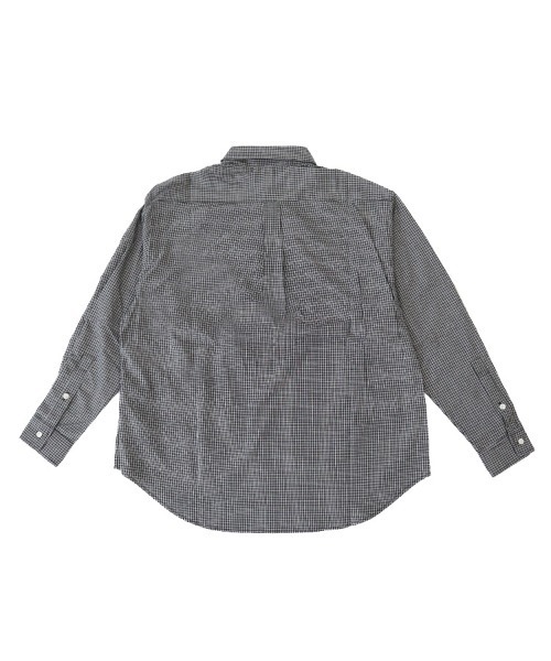 TIMELY WARNING（タイムリーワーニング）の「【TIMELY WARNING】REGULAR COLLAR L/S SHIRT（シャツ/ブラウス・メンズ・ホワイト/ブラック系その他/ブルー系その他・M/XL/L）」の8枚目の写真