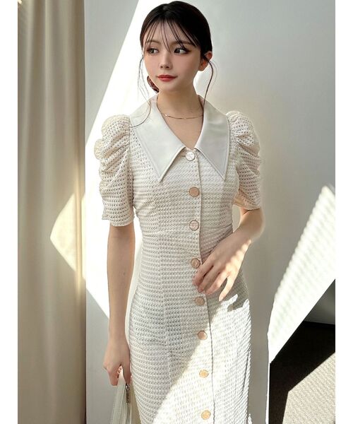 RESEXXY（リゼクシー）の「ラッセルレースマーメイドワンピース（ワンピース・レディース・ブラック/ブルー/アイボリー・FREE）」の21枚目の写真