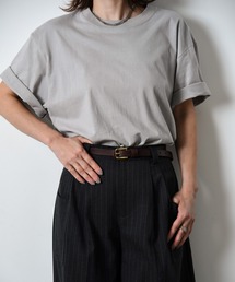 CALIFORNIA OUTFITTERS（カリフォルニア アウトフィッターズ）の「3-4D16 本革 レザー 細め アンティーク スクエア ベルト（ベルト）」