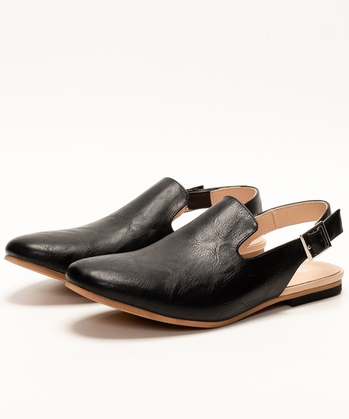 SVEC（シュベック）の「バックストラップ ミュール / サボ サンダル（サンダル・メンズ・ブラック/ブラック系その他・40/41/42/43/44/45）」の2枚目の写真