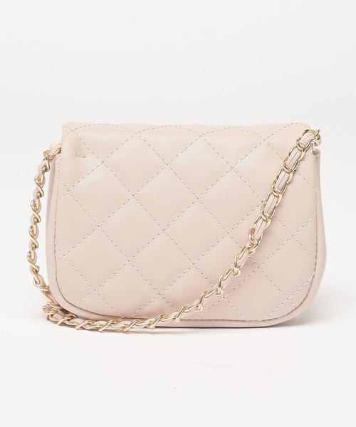 Honeys（ハニーズ）の「ミニフラップショルダーバッグ（ショルダーバッグ・レディース・アイボリー/シルバー/ピンク/ブラック・FREE）」の19枚目の写真