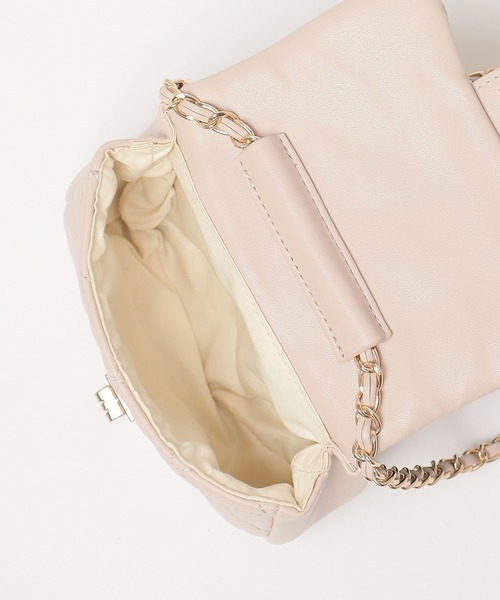 Honeys（ハニーズ）の「ミニフラップショルダーバッグ（ショルダーバッグ・レディース・アイボリー/シルバー/ピンク/ブラック・FREE）」の20枚目の写真