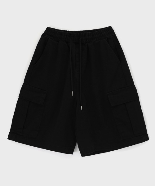 BLACKUP（ブラックアップ）の「[MADE] クリフバミューダカーゴパンツ（カーゴパンツ・レディース・グレー/クリーム/ブラック・ONESIZE）」の18枚目の写真