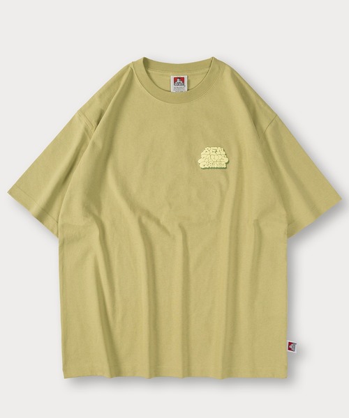 BEN DAVIS(ベンデイビス)の「【BENDAVIS/ベンデイビス】LAUNCH SMOKE TEE/スモークロゴ バックプリント 半袖Tシャツ オーバーサイズ(Tシャツ/カットソー・メンズ・ホワイト/ライトパープル/セージグリーン/ブラック・L/XL/M)」の9枚目の写真