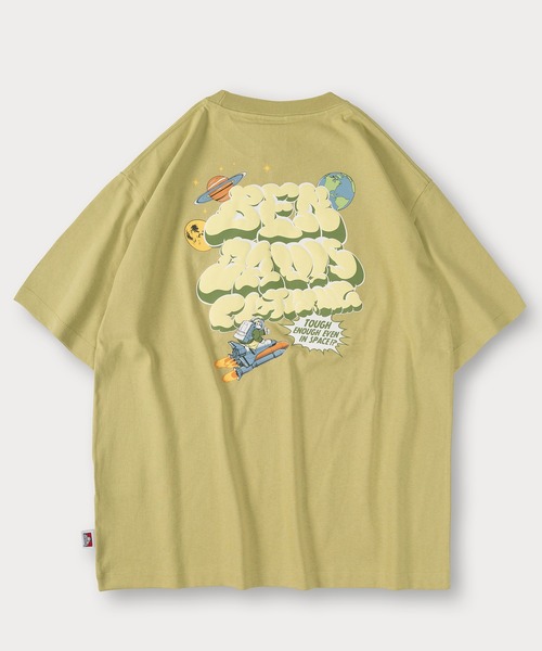 BEN DAVIS(ベンデイビス)の「【BENDAVIS/ベンデイビス】LAUNCH SMOKE TEE/スモークロゴ バックプリント 半袖Tシャツ オーバーサイズ(Tシャツ/カットソー・メンズ・ホワイト/ライトパープル/セージグリーン/ブラック・L/XL/M)」の10枚目の写真