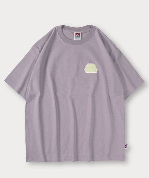 BEN DAVIS(ベンデイビス)の「【BENDAVIS/ベンデイビス】LAUNCH SMOKE TEE/スモークロゴ バックプリント 半袖Tシャツ オーバーサイズ(Tシャツ/カットソー・メンズ・ホワイト/ライトパープル/セージグリーン/ブラック・L/XL/M)」の11枚目の写真