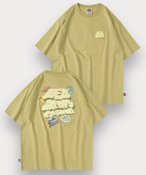 BEN DAVIS(ベンデイビス)の「【BENDAVIS/ベンデイビス】LAUNCH SMOKE TEE/スモークロゴ バックプリント 半袖Tシャツ オーバーサイズ(Tシャツ/カットソー・メンズ・ホワイト/ライトパープル/セージグリーン/ブラック・L/XL/M)」の20枚目の写真