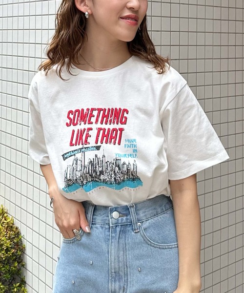 archives(アルシーヴ)の「ヴィンテージアソートロゴTシャツ(Tシャツ/カットソー・レディース・ホワイト/オフホワイト/ブルー/ブラック・MEDIUM)」の5枚目の写真