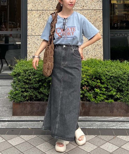 archives(アルシーヴ)の「ヴィンテージアソートロゴTシャツ(Tシャツ/カットソー・レディース・ホワイト/オフホワイト/ブルー/ブラック・MEDIUM)」の7枚目の写真