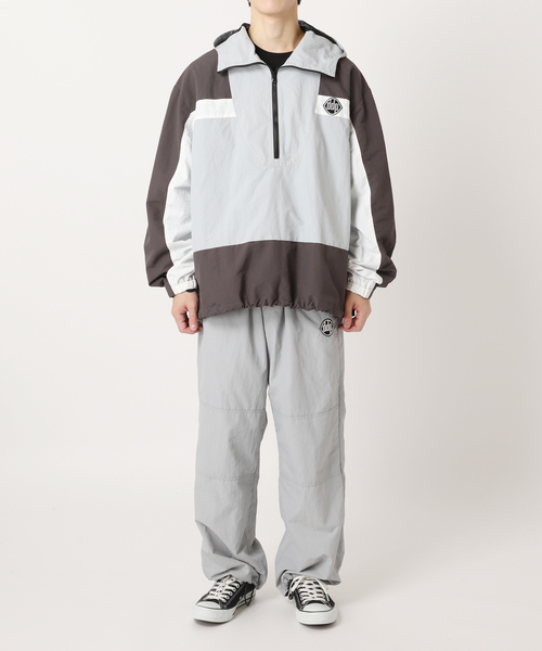 ddp（ディーディーピー）の「DDP 417別注 ダブルニーパンツ（カーゴパンツ・メンズ・チャコールグレー/ブラック・MEDIUM/LARGE）」の21枚目の写真