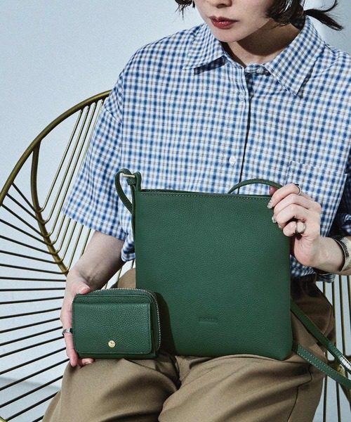 BARCOS（バルコス）の「【BARCOS/バルコス】＜ポンテ ピッコラ＞ポシェット&ウォレットセット（ボディバッグ/ウエストポーチ・レディース・イエロー/ゴールド/グリーン/ブラック・ONE SIZE）」の2枚目の写真