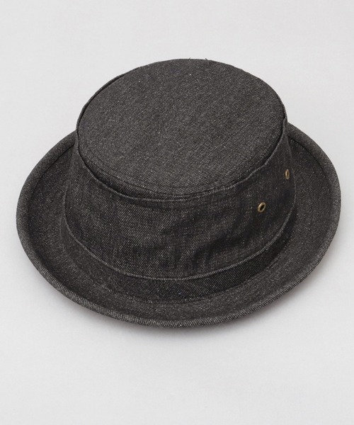ポークパイハット Linen braid Porkpie Hat/ Made in tokyo 麻ブレードポークパイ | 帽子