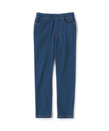 キッズ　ジャージーデニム調レギンスパンツ