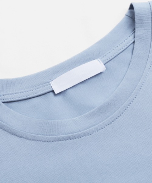 COCOMOMO（ココモモ）の「ロゴTシャツ フレンチスリーブ ロゴプリント（Tシャツ/カットソー・レディース・ホワイト/ブルー/グリーン・FREE）」の20枚目の写真