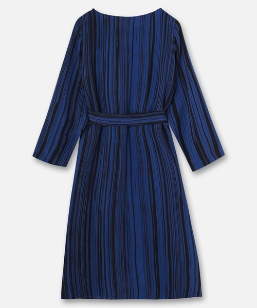 marimekko（マリメッコ）の「Siluetti / cupro dress（ワンピース・レディース・ネイビー・36/40/38）」の10枚目の写真