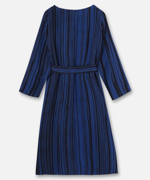 marimekko（マリメッコ）の「Siluetti / cupro dress（ワンピース・レディース・ネイビー・36/40/38）」の9枚目の写真