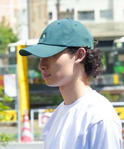 Arnold Palmer（アーノルドパーマー）の「【Arnold Palmer/アーノルドパーマー】 newhattanコラボ ワンポイントロゴ刺繍キャップ（キャップ・メンズ・チャコールグレー/ダークグリーン/ホワイト/ミント/オレンジ/ダークブルー/ネイビー/カーキ/クリアブルー・FREE）」の12枚目の写真