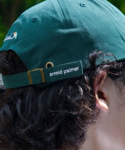 Arnold Palmer（アーノルドパーマー）の「【Arnold Palmer/アーノルドパーマー】 newhattanコラボ ワンポイントロゴ刺繍キャップ（キャップ・メンズ・チャコールグレー/ダークグリーン/ホワイト/ミント/オレンジ/ダークブルー/ネイビー/カーキ/クリアブルー・FREE）」の15枚目の写真