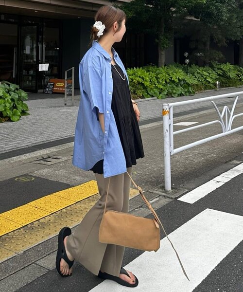 DISCOAT(ディスコート)の「マルチWAYワンハンドルショルダーバッグ《詳細動画あり》(ショルダーバッグ・レディース・オリーブ/ブラック/ブラウン/シルバー/ベージュ/サンドベージュ/ライトグレー/ベージュ系その他・FREE)」の17枚目の写真