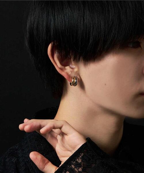 WEGO（ウィゴー）の「WEGO/ステンレスデザインピアス（ピアス（両耳用）・メンズ・その他3/その他2/その他1・FREE）」の10枚目の写真