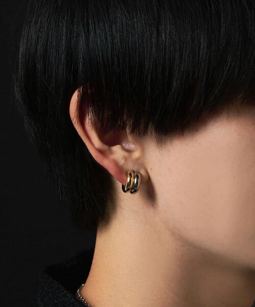 WEGO（ウィゴー）の「WEGO/ステンレスデザインピアス（ピアス（両耳用）・メンズ・その他3/その他2/その他1・FREE）」の9枚目の写真