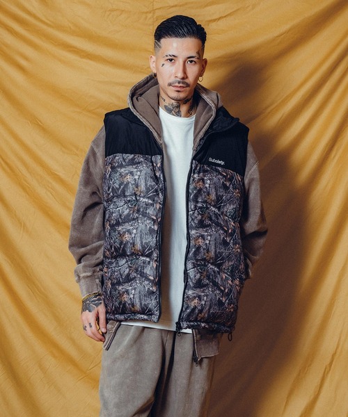Subciety（サブサエティ）の「PADDED VEST（ダウンベスト）」 - WEAR