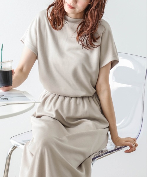 SUGAR BISKET（シュガービスケット）の「トップス＆スカート セットアップ（セットアップ・レディース・ブラック/グレー/ベージュ・フリー）」の10枚目の写真