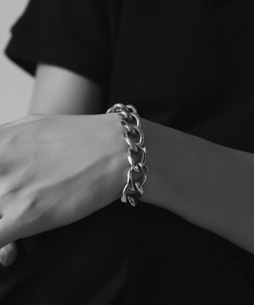 novice】Thick Chain Bracelet［Stainless］（ブレスレット）｜novice