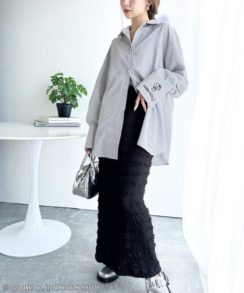 ミッソーニレディースレースロングタイトスカート♡新品未使用♡裾がふわふわ♡③ ミッソーニレディースレースロングタイトスカート♡新品未使用