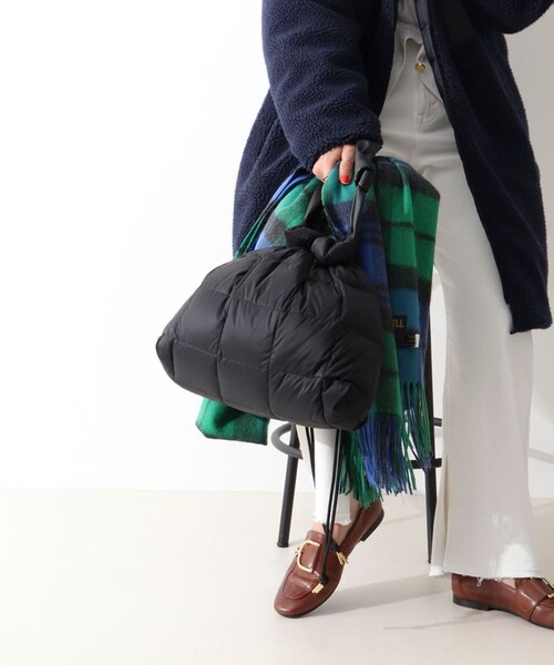 TAION（タイオン）の「【TAION別注】合皮ハンドルダウントートバッグ（ショルダーバッグ・レディース・ブラック/ブラウン系その他3/ネイビー系3・FREE）」の2枚目の写真