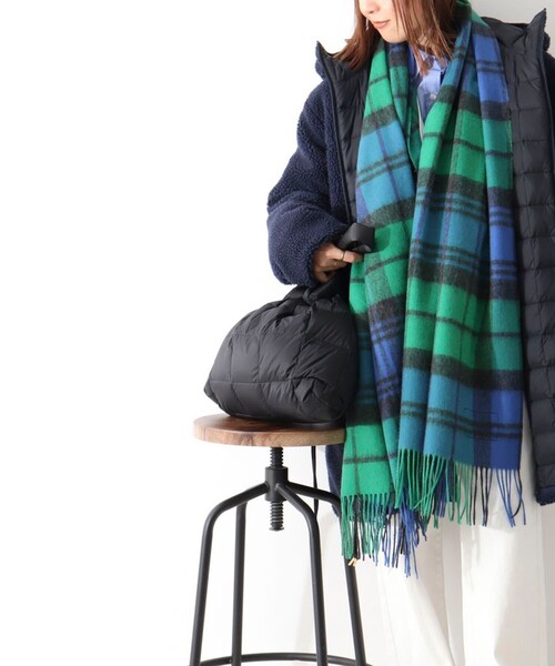 TAION（タイオン）の「【TAION別注】合皮ハンドルダウントートバッグ（ショルダーバッグ・レディース・ブラック/ブラウン系その他3/ネイビー系3・FREE）」の4枚目の写真