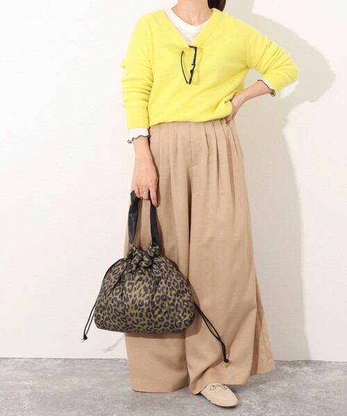 TAION（タイオン）の「【TAION別注】合皮ハンドルダウントートバッグ（ショルダーバッグ・レディース・ブラック/ブラウン系その他3/ネイビー系3・FREE）」の21枚目の写真