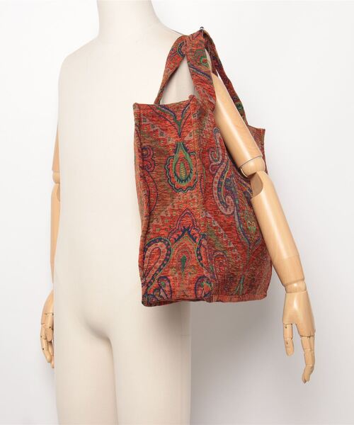 チャイハネ（チャイハネ）の「チャイハネ / ギルダートート / ITMP4301（トートバッグ・レディース・ワインレッド/ブラック・ONESIZE）」の6枚目の写真