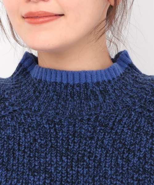 チチカカ(チチカカ)の「モヘアタッチラインプルオーバー(ニット/セーター・レディース・オレンジ/グリーン/ブルー・FREE)」の12枚目の写真