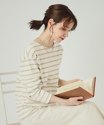 DRESKIP | 【洗える】抜け感ある着こなしに ドロップショルダーゆるロンT(Tシャツ/カットソー)