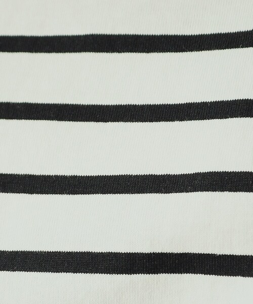 DRESKIP(ドレスキップ)の「◆【洗える】抜け感ある着こなしに ドロップショルダーゆるロンT(Tシャツ/カットソー・レディース・オフホワイト/ホワイト系5/ブラック/ライトベージュ/グリーン/ベージュ系2・02/03/04)」の8枚目の写真