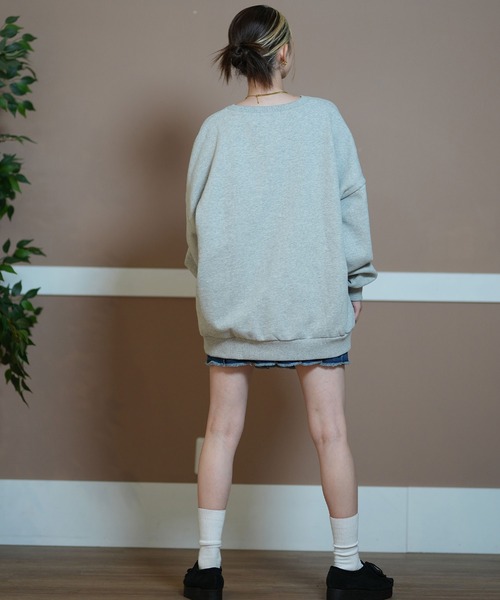 リヴドロワFEMME プリント チャコールグレー スウェット極美品 カレッジプリントスウェット｜WEGO（ウィゴー） – WEGO ONLINE STORE