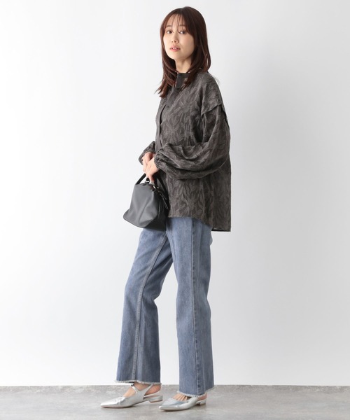 ひろ2点 GOODデニムフレアパンツ/118368｜グローバルワークの通販｜&mall