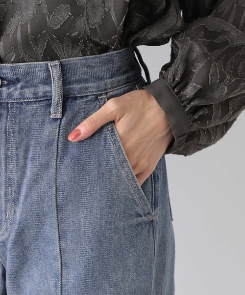 GOODデニムフレアパンツ/118368（デニムパンツ）｜GLOBAL WORK